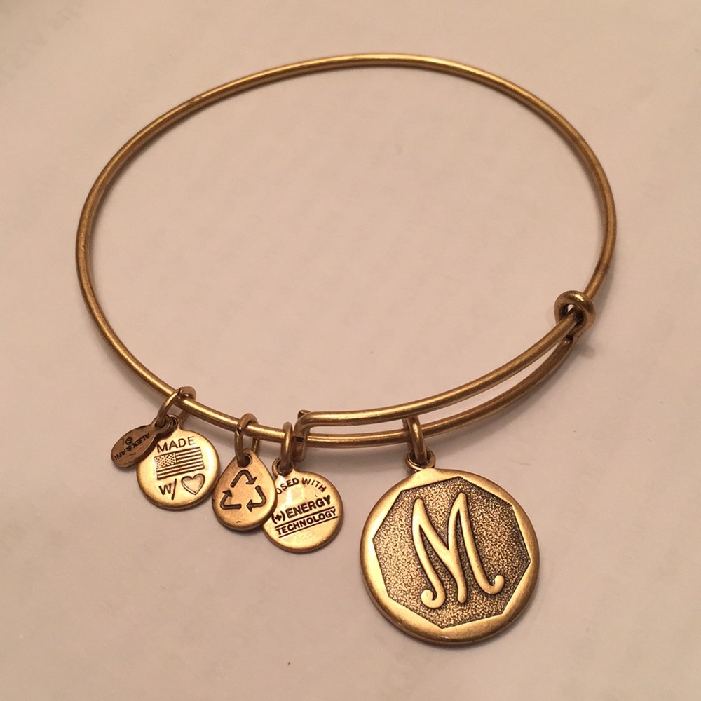 Gold Alex and Ani Bracelet